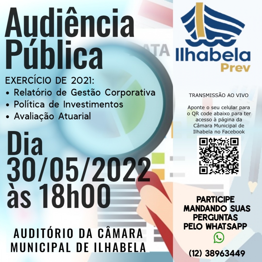 AUDIÊNCIA PÚBLICA DO ILHABELAPREV